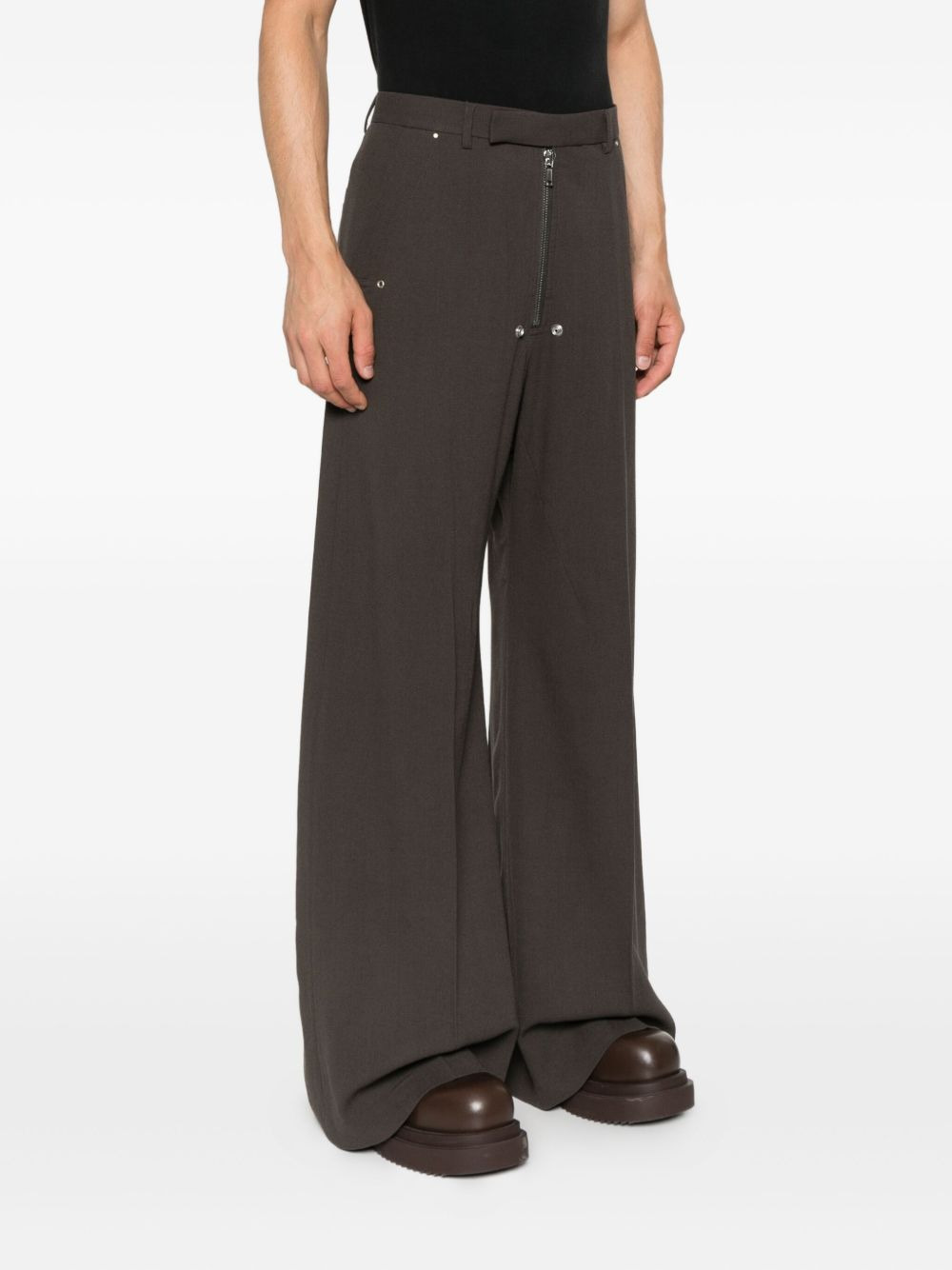 zip-fly trousers - 3