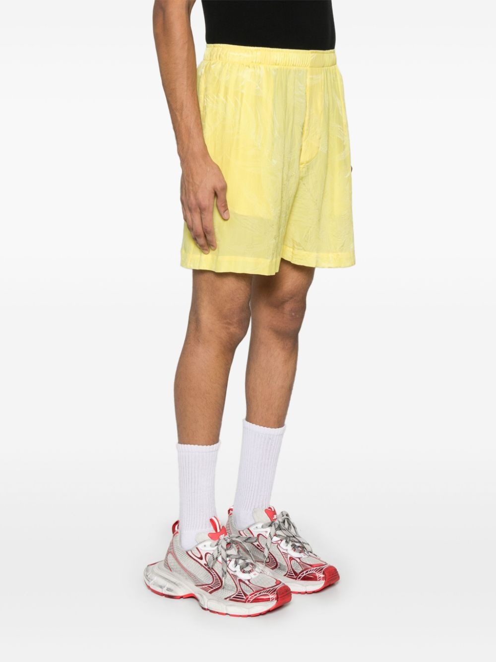 crinkled shorts - 3