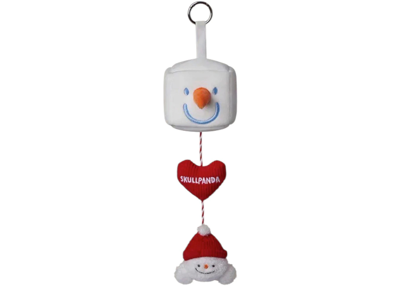 Pop Mart SKULLPANDA Tell Me What You Want Series Let it Snow (Ice Cube) Plush Pendant - 1