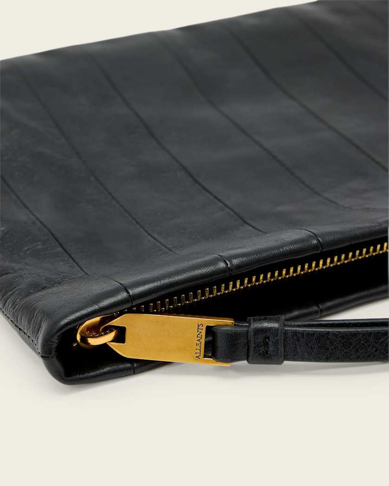 BETTINA LEATHER CLUTCH BAG 5