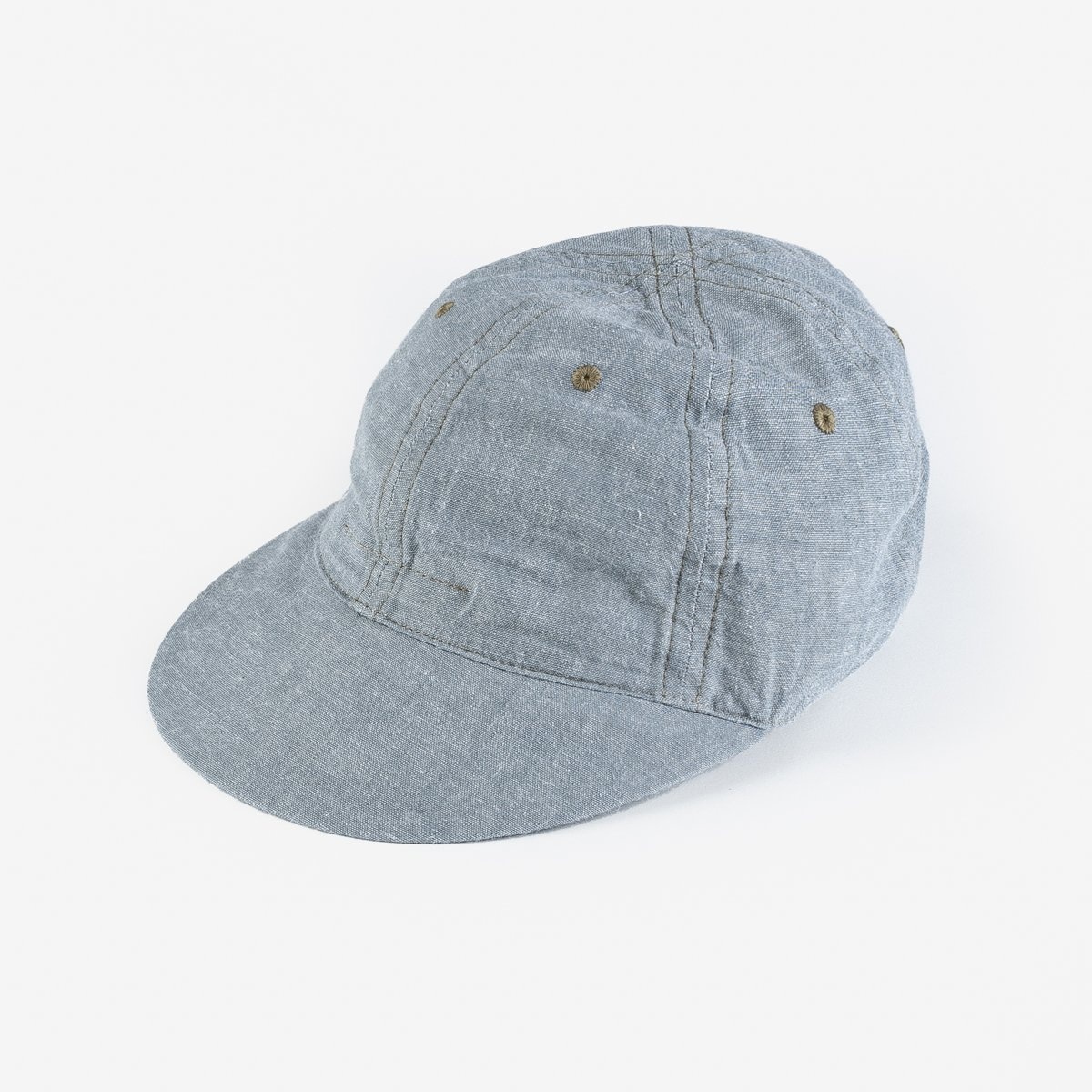 PN-0050 Papa Nui - Beach Head Cap - Sea Green Chambray - 1