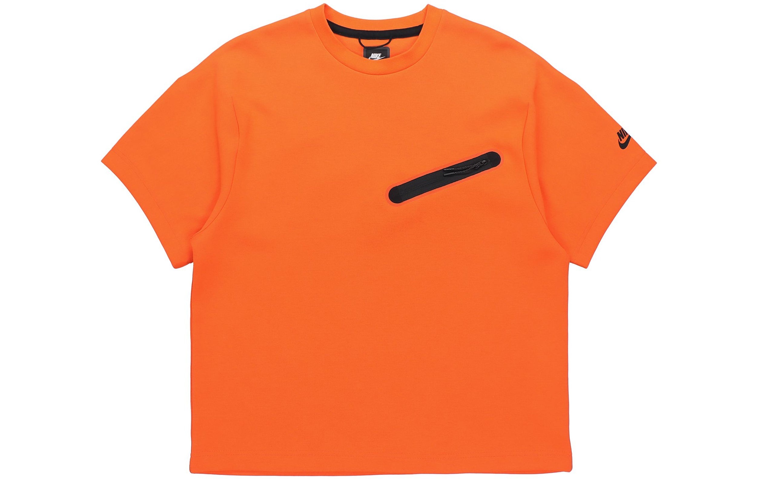 Nike Sportswear NSW TECH FLEECE Short Sleeve Orange CZ3504-837 - 1