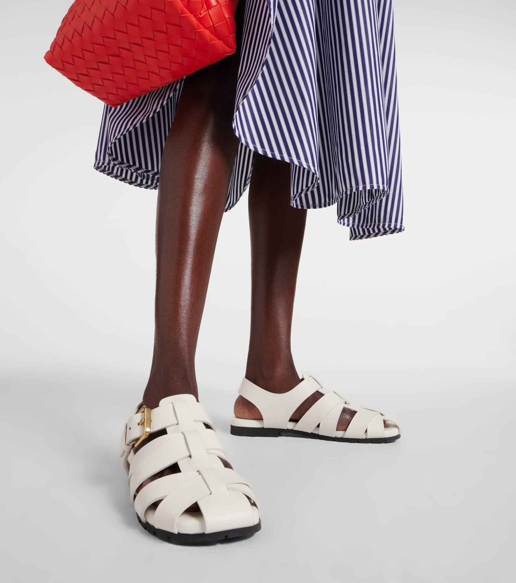 Alfie leather fisherman sandals - 4