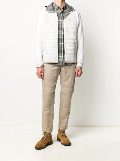 Brunello Cucinelli zipped hooded jacket outlook