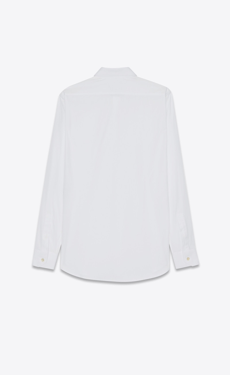 SAINT LAURENT shirt in cotton poplin outlook
