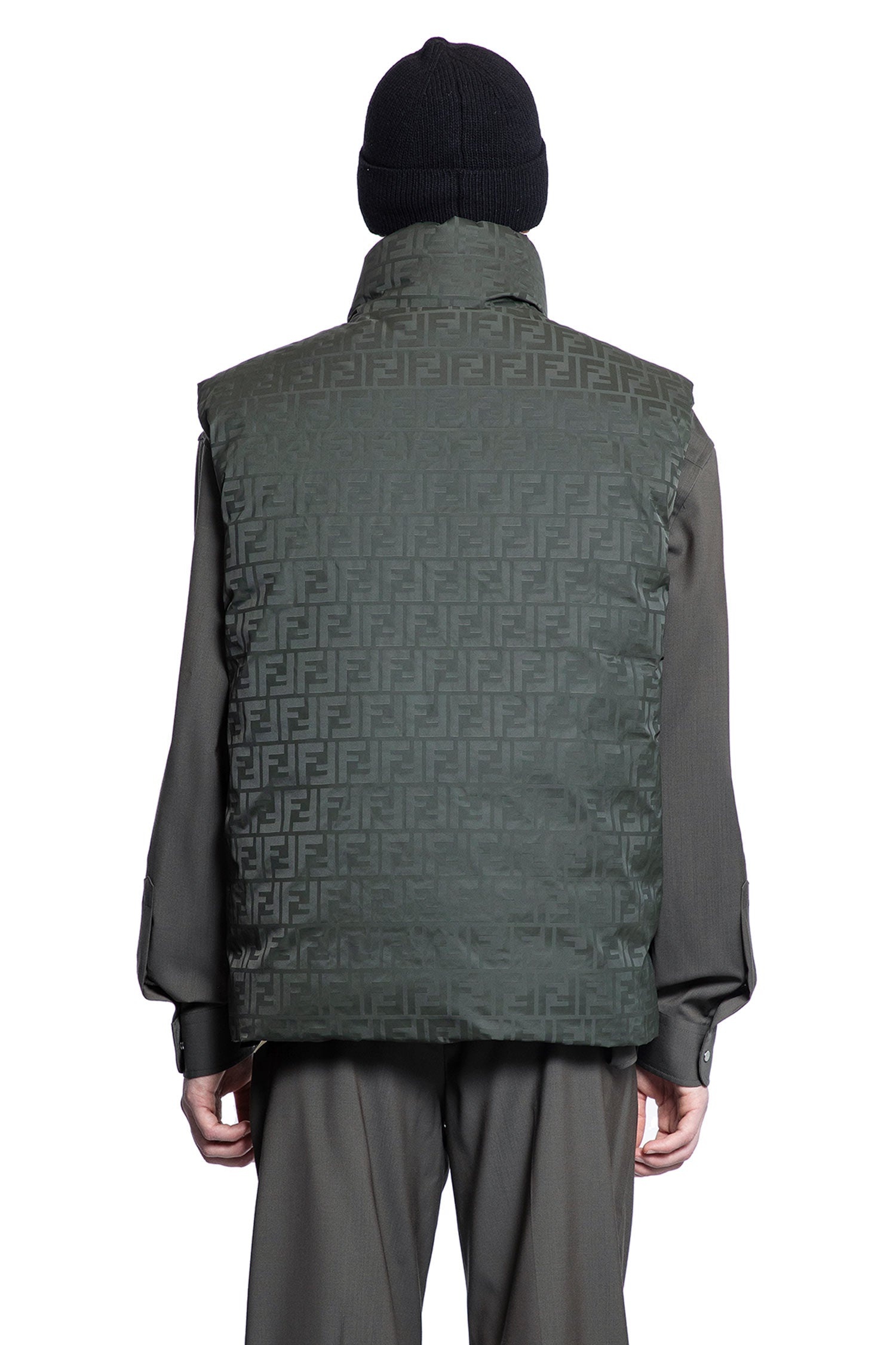 FENDI Ff-Nylon-Gilet | antonioli | REVERSIBLE