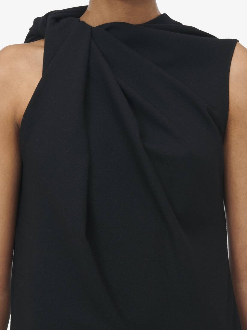 Knot Detail Mini Dress - 5