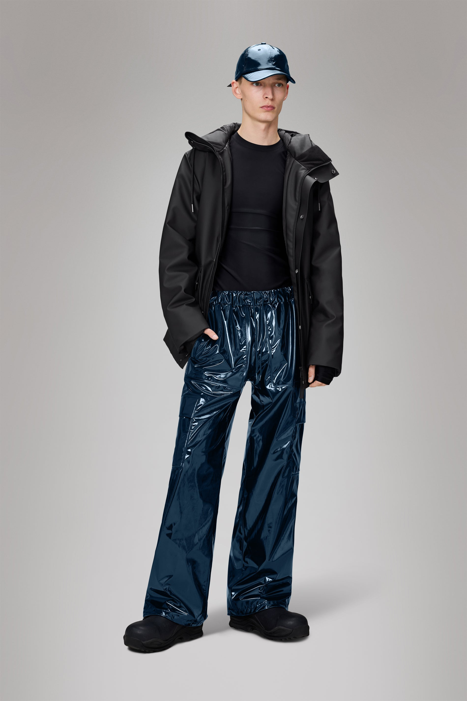 Cargo Rain Pants Wide - 4