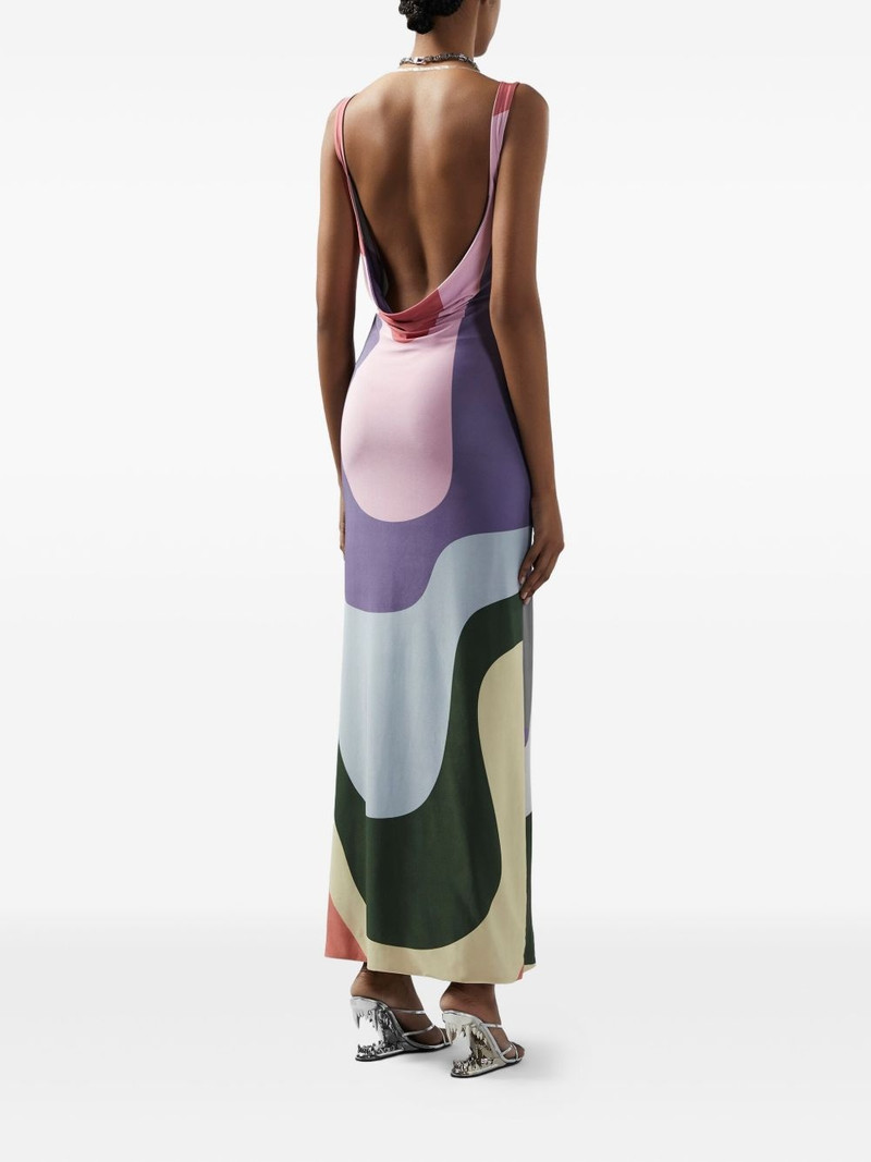 Rainbow midi dress 4