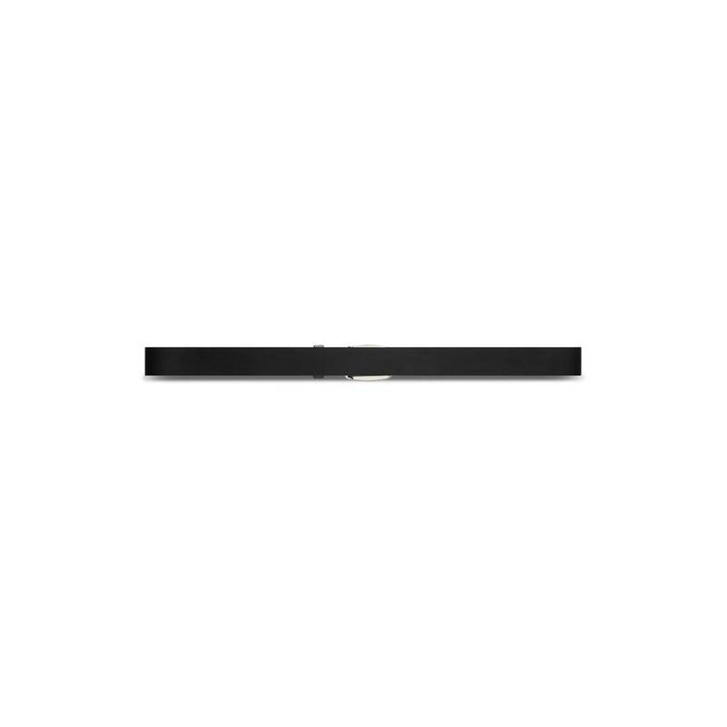 BALENCIAGA Men's Rounded Logo Plaque Belt in Black outlook