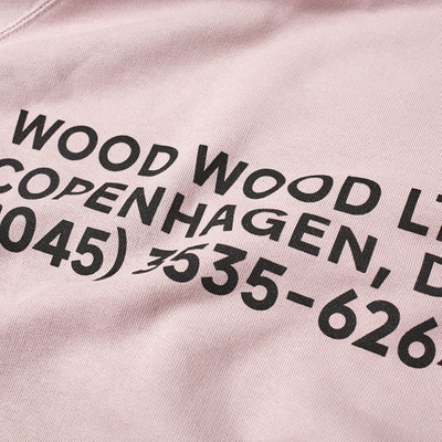 Wood Wood Wood Wood Fred Numbers Popover Hoody outlook