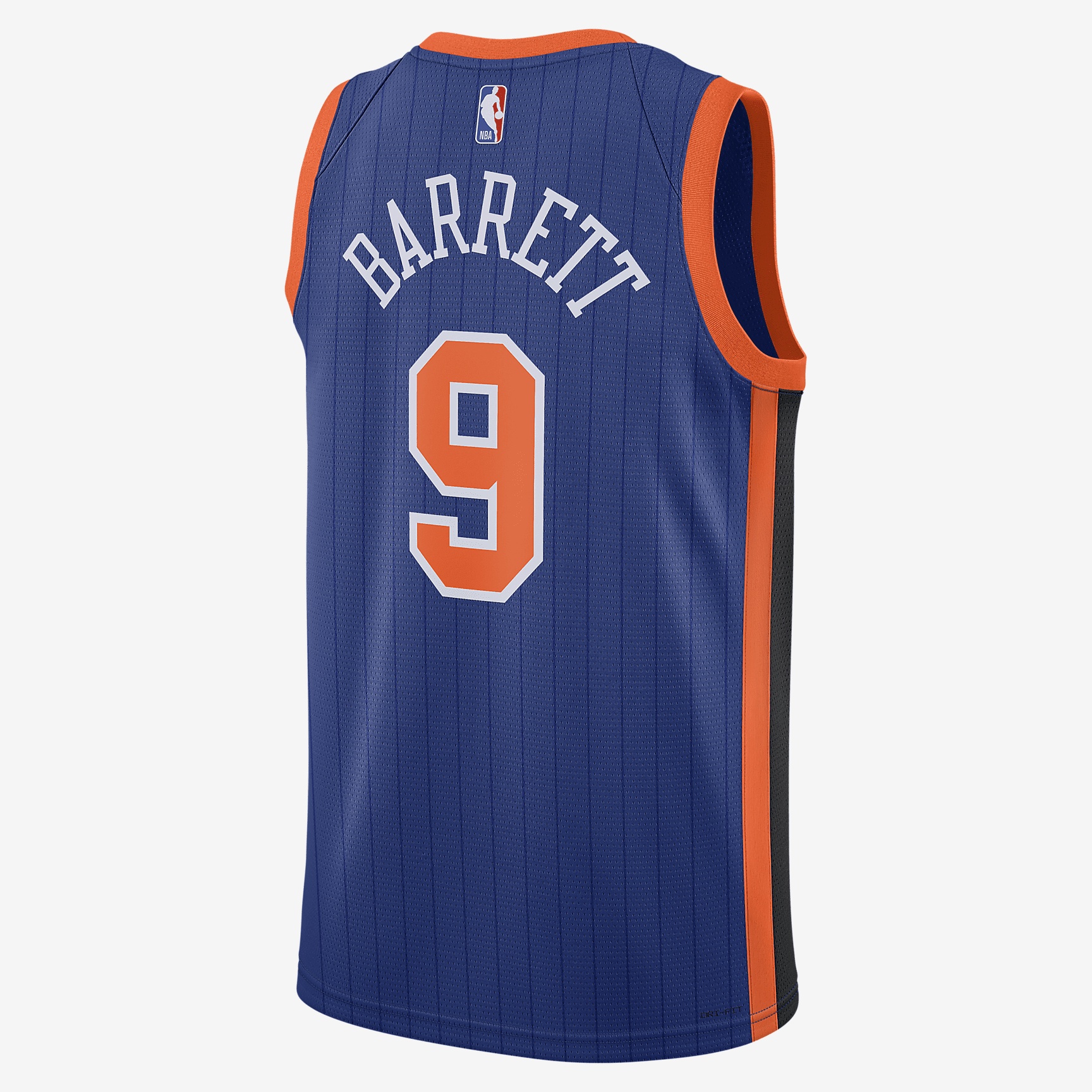 RJ Barrett New York Knicks 2023/24 City Edition Nike Men's Dri-FIT NBA Swingman Jersey - 2