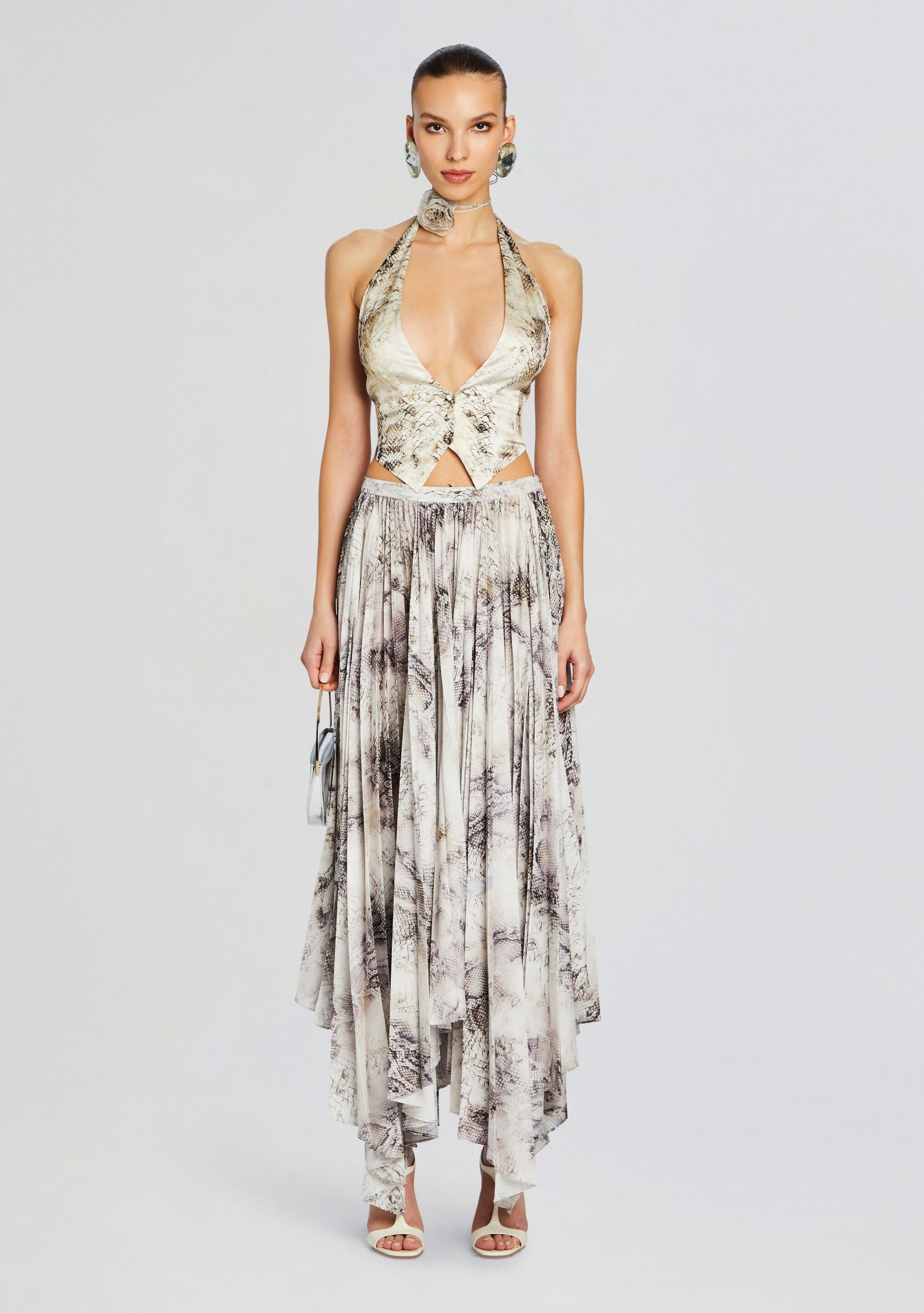 ROMY SILK VEST - 5