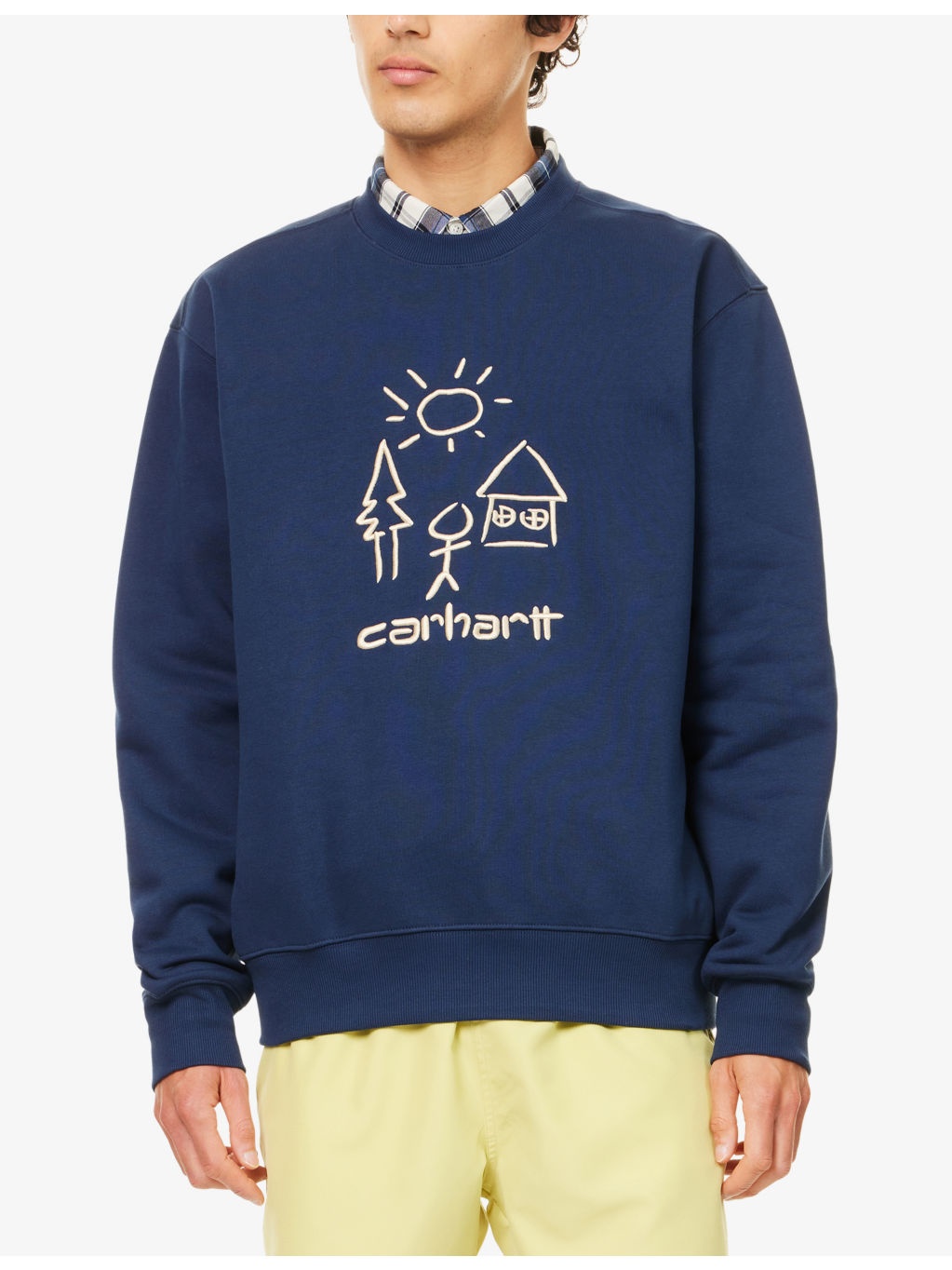 Masterpiece Embroidered Cotton-Blend Sweatshirt - 3