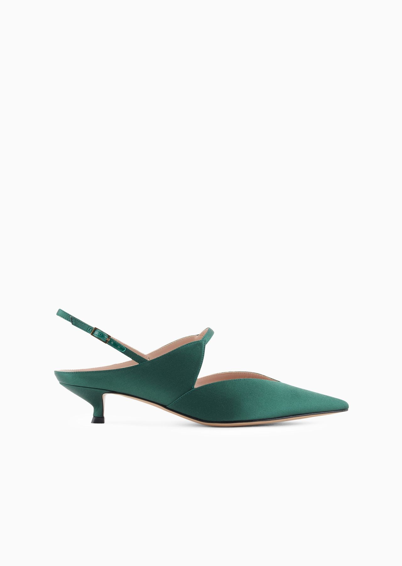 Satin slingbacks - 1