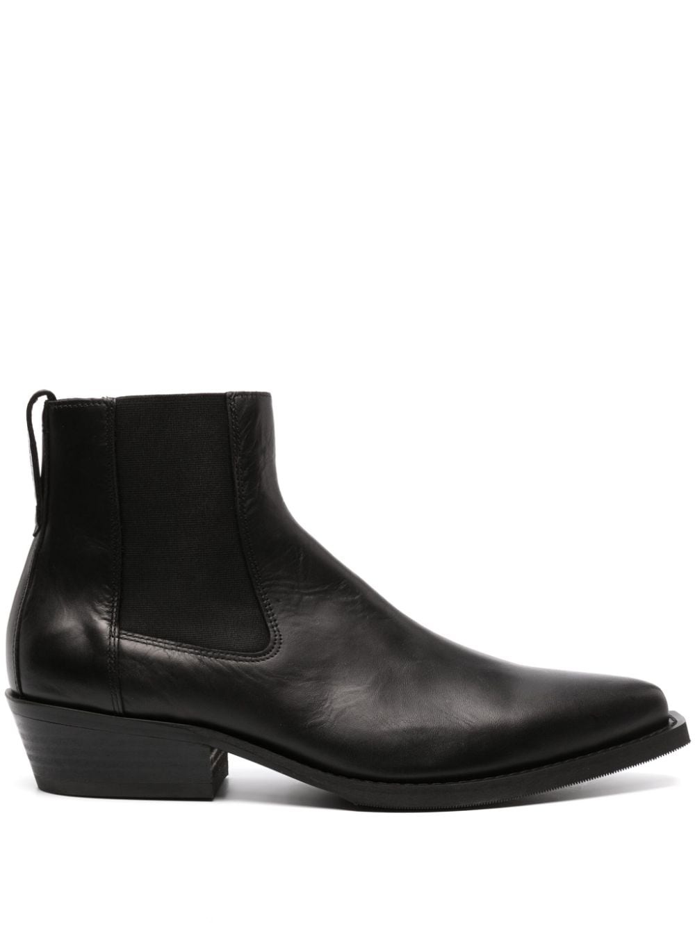 Our Legacy Cyphre leather ankle boots | REVERSIBLE