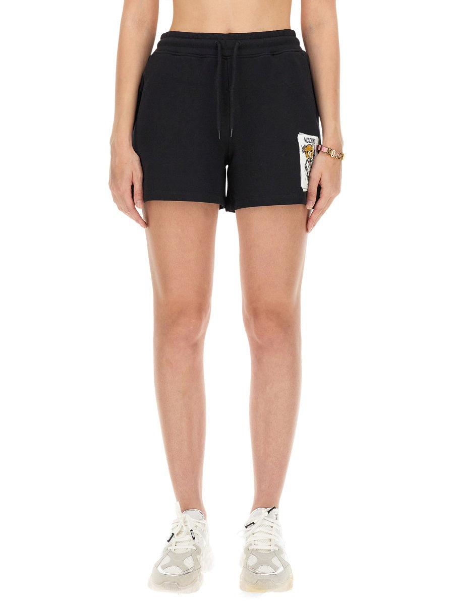 Moschino Women Sweatshirt Shorts - 1