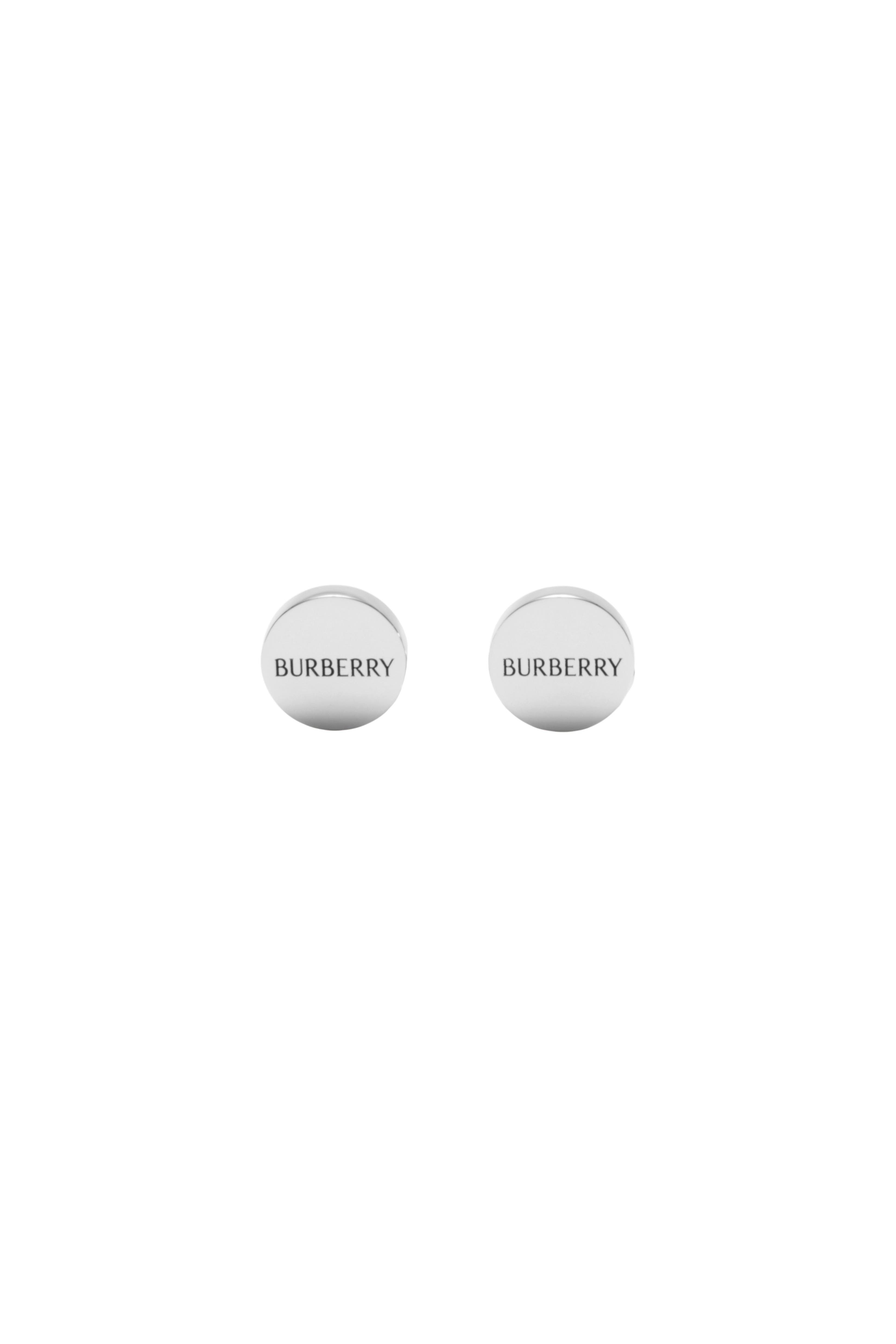 burberry Logo Cufflinks in Silver at Nordstrom - 4