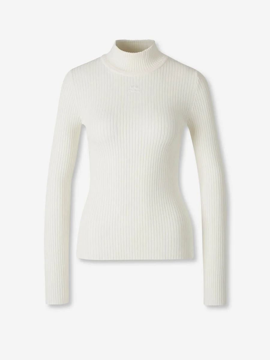 Courrèges Turtleneck Sweater - 1