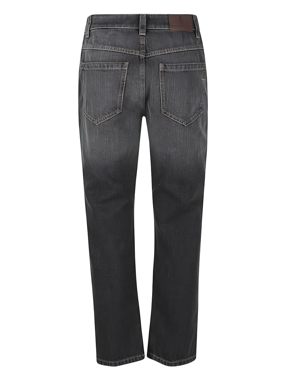 five-pocket straight jeans - 2