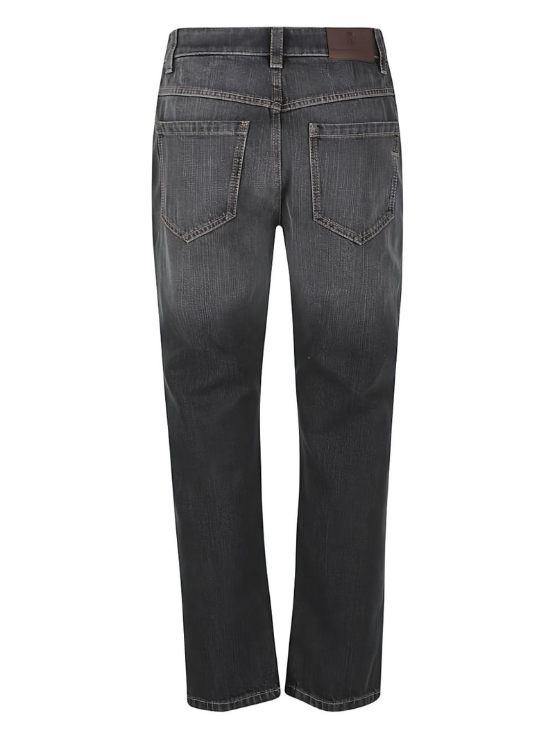 Brunello Cucinelli five-pocket straight jeans outlook