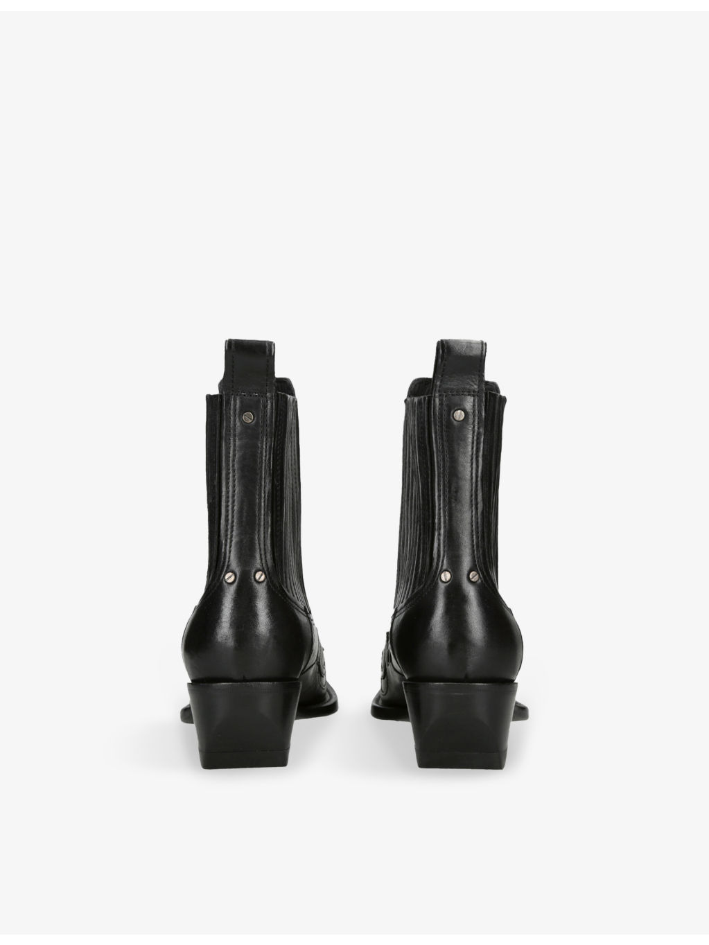 Debbie Beatles Leather Ankle Boots - 4