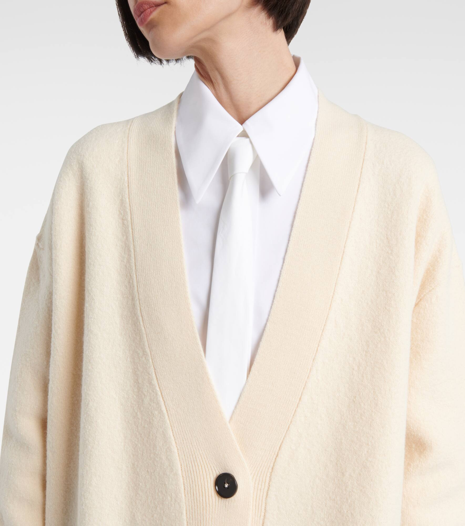 Wool cardigan - 4