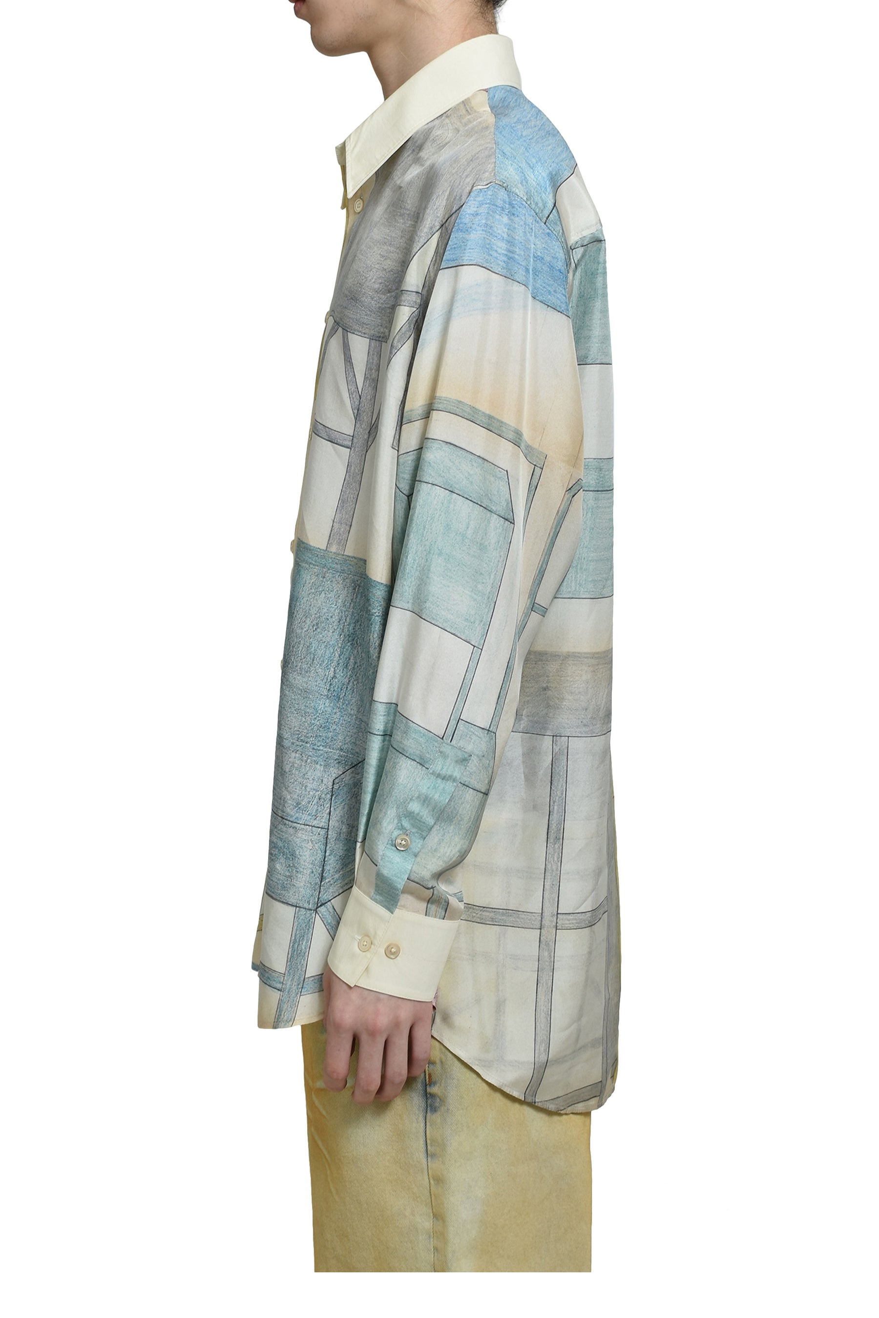 RELAXED SHIRT / CREAMY WHT - 3