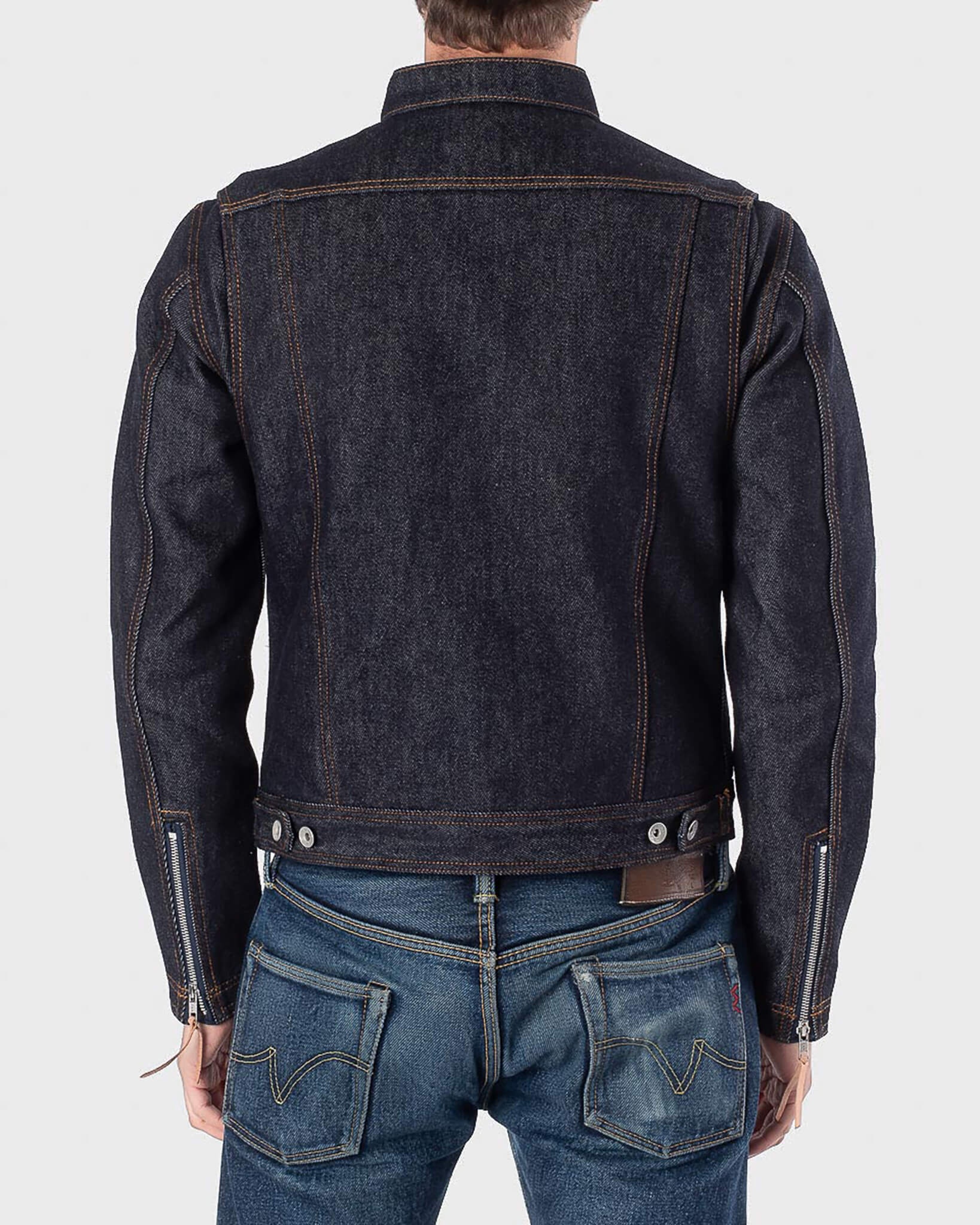 IH-527J 21oz Denim Rider's Jacket - Indigo - 3