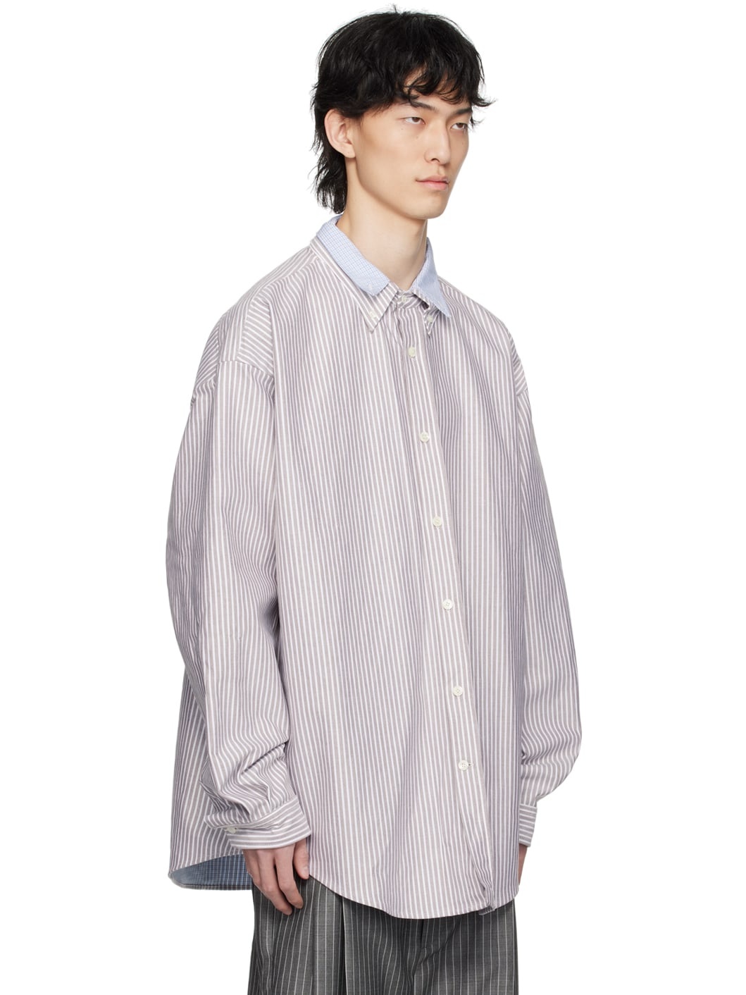 HED MAYNER 3レイヤードシャツ HED MAYNER レイヤード シャツ