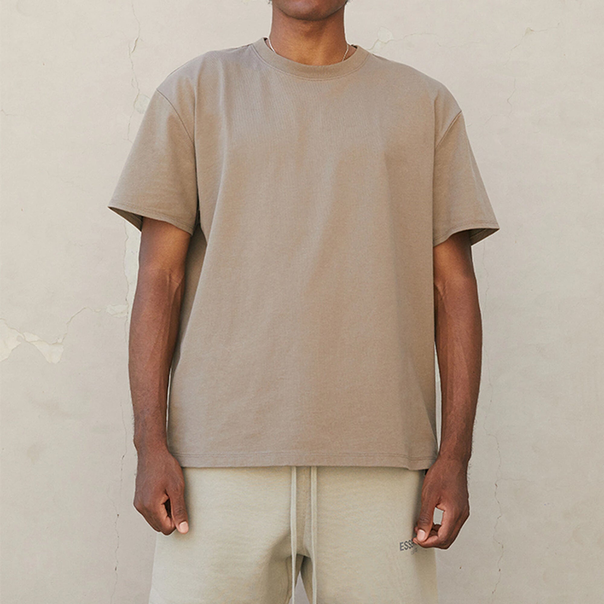 Fear of God Essentials FW21 Logo Tee 'Harvest' FOG-FW21-008 - 4