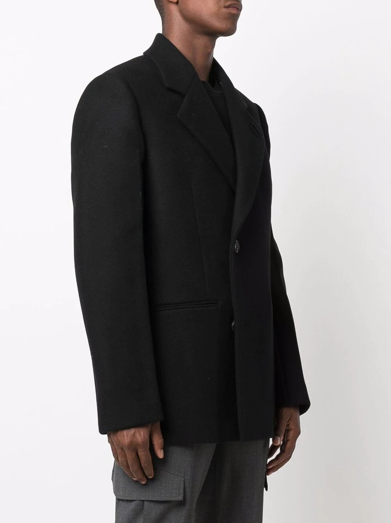 double-breasted short coat 3