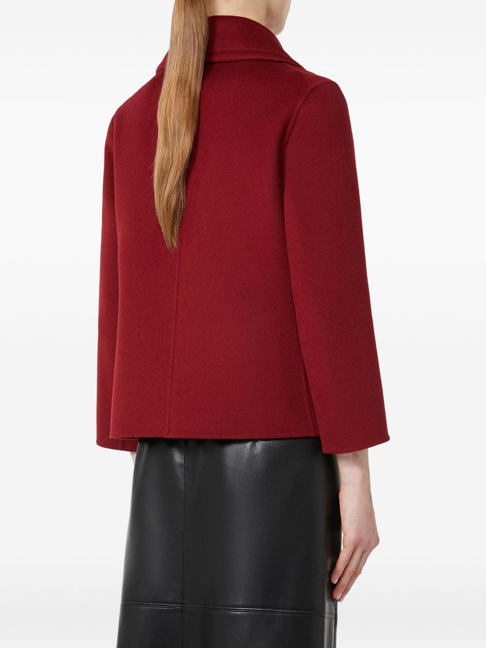 Elise double-breasted wool jacket - 3