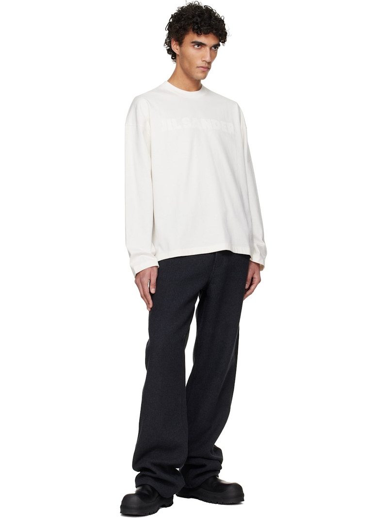 Jil Sander White Logo T-shirt outlook