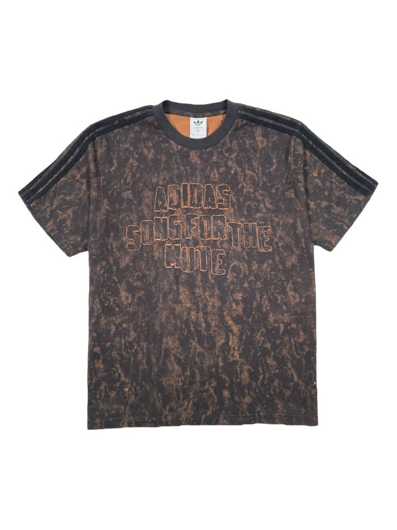 x Adidas distressed T-shirt 1