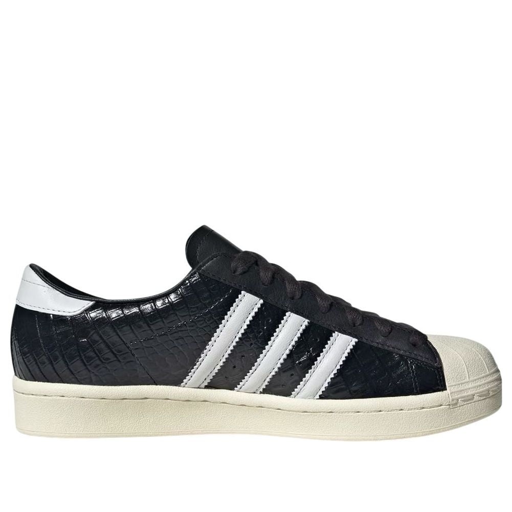 (WMNS) adidas Superstar Vintage 'Black White Croc' JH5710 - 2