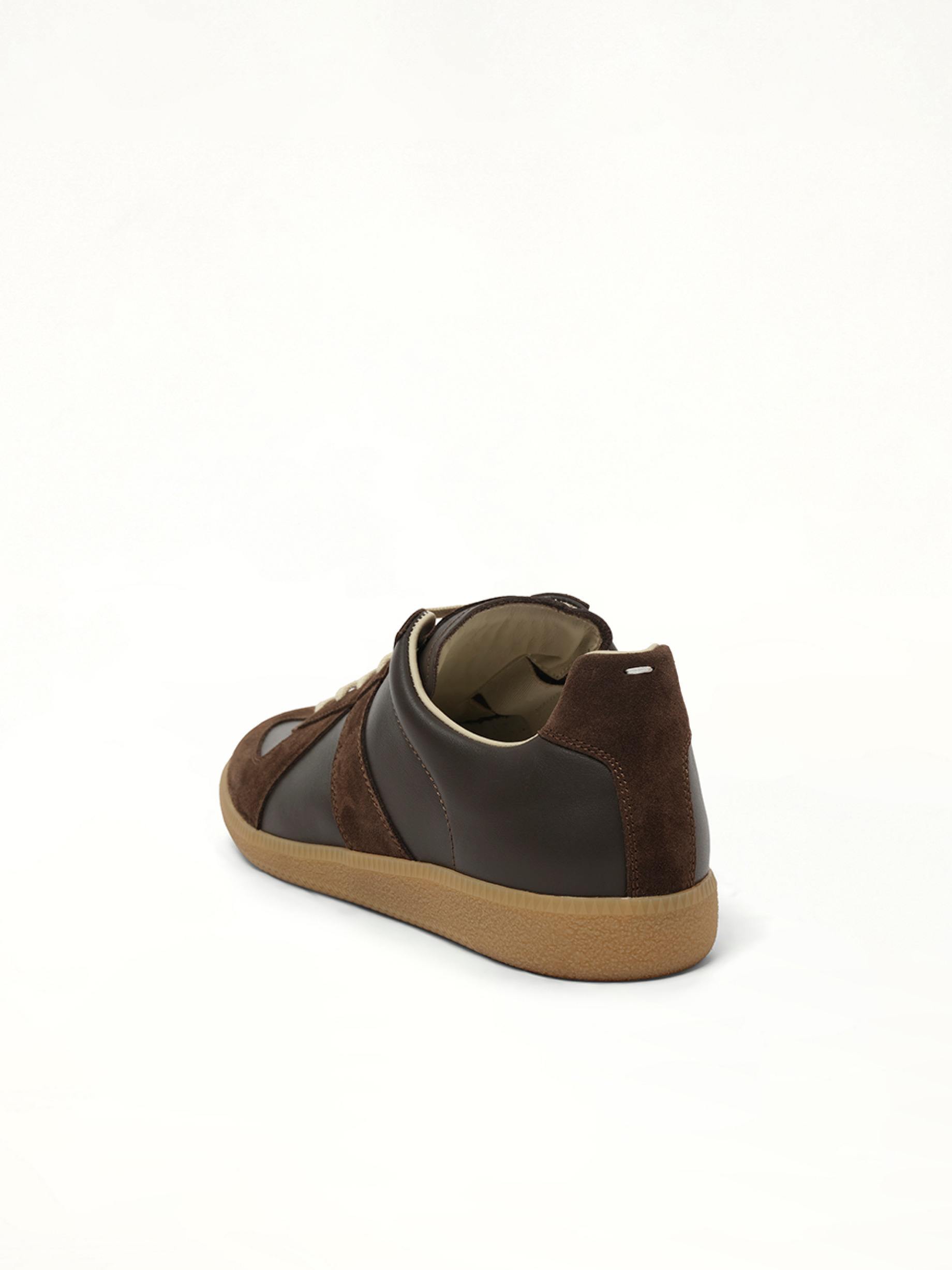 Replica Leather Sneaker in Brown - 3