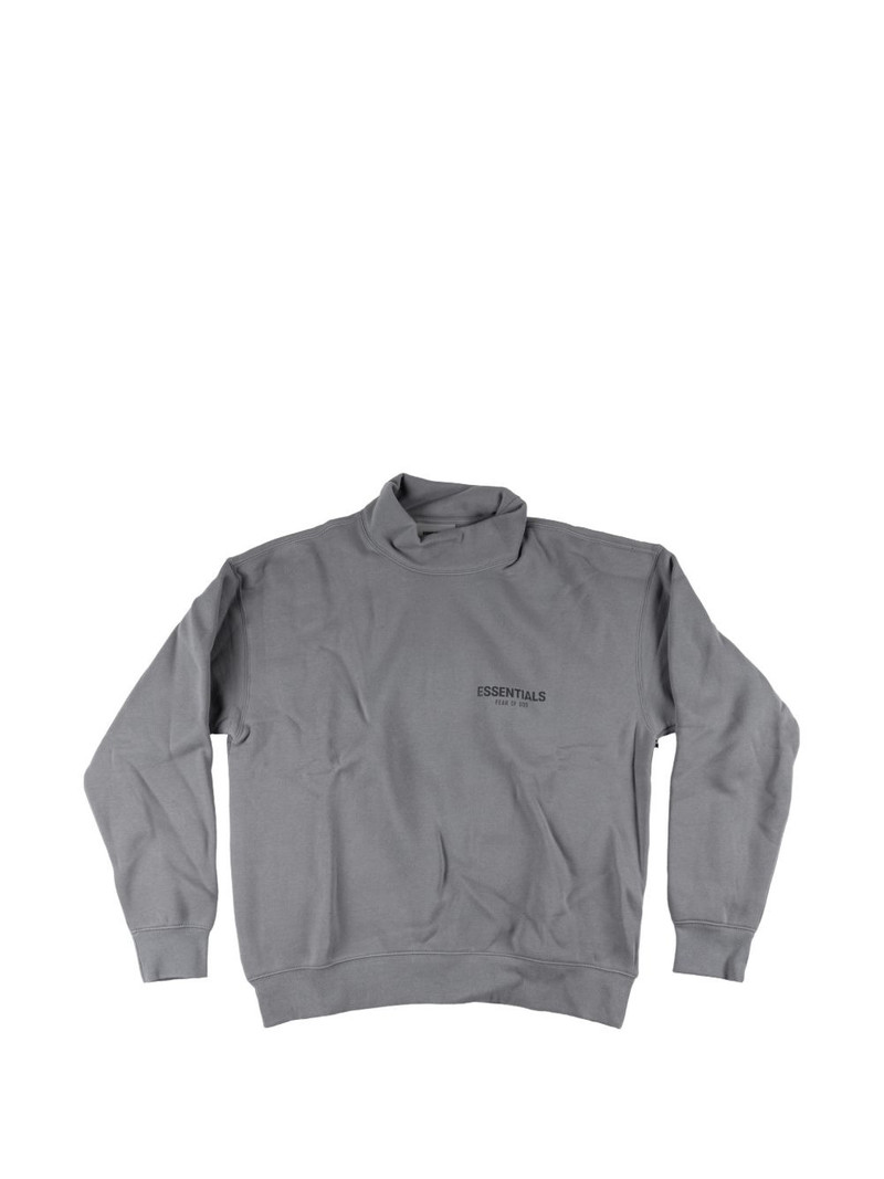 mock-neck sweatshirt 1