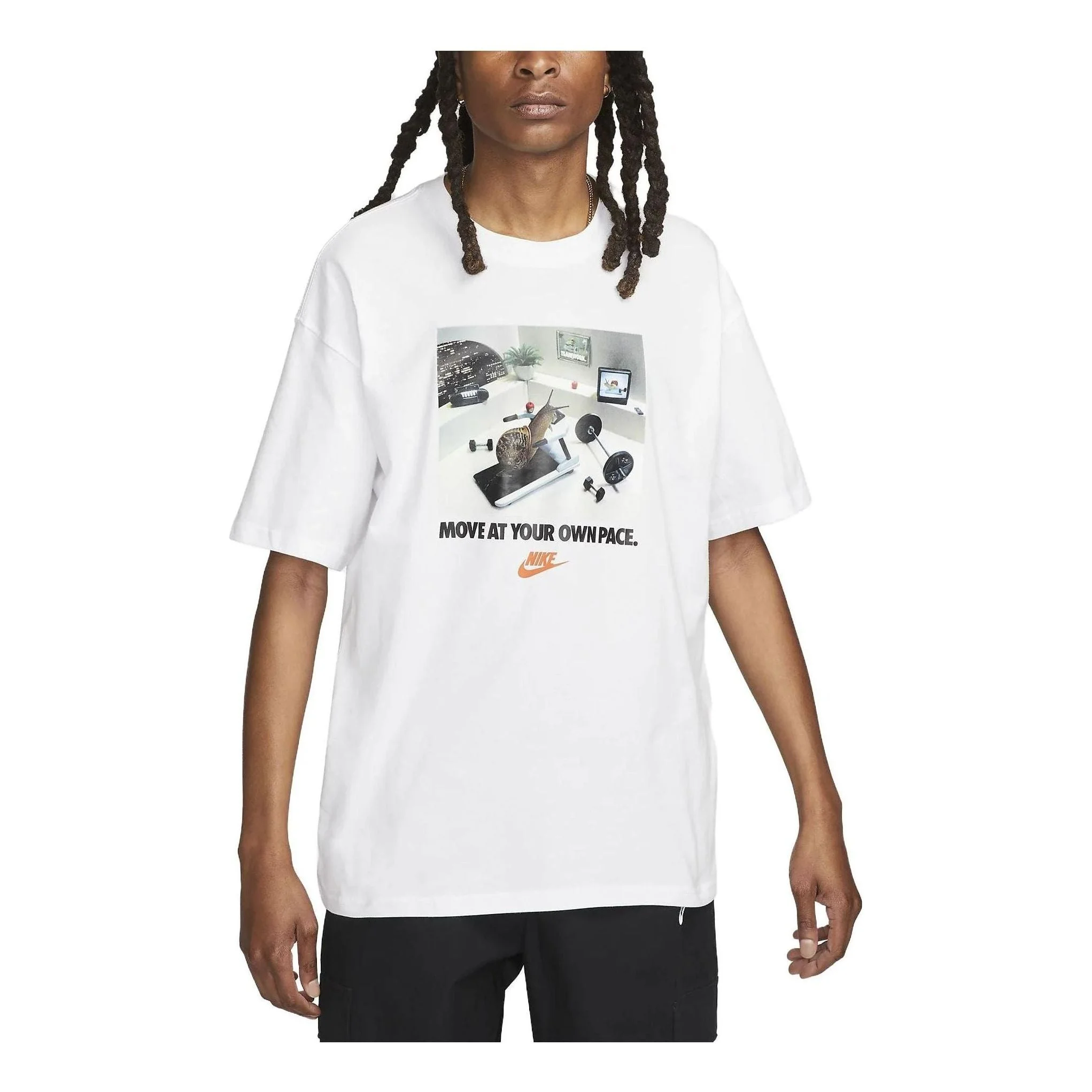 Nike Max90 Snail T-shirt 'White' FB9823-100 - 1