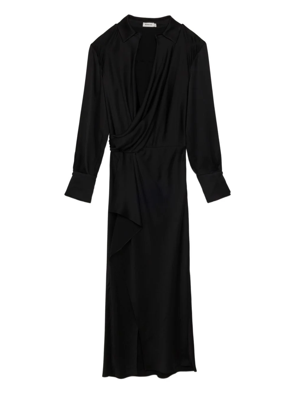 Signature Talita long-sleeve midi dress - 1