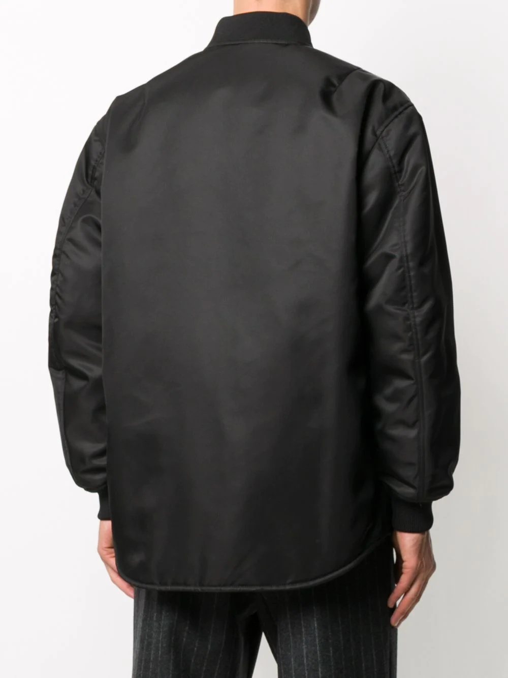 oversized bomber jacket - 4