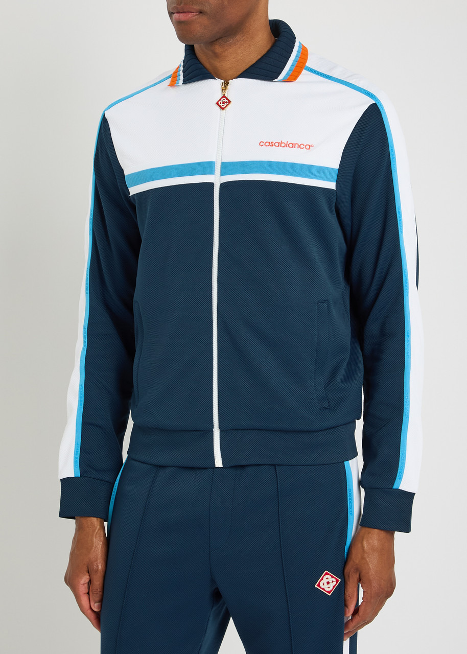 Casablanca Panelled Jersey Track Jacket - 2