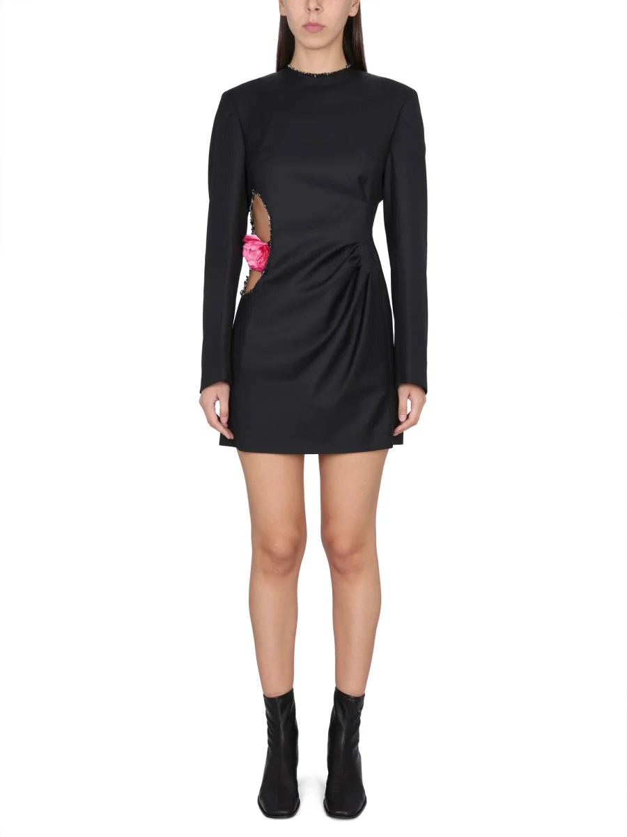 ACNE STUDIOS Wool-blend Minidress - 1