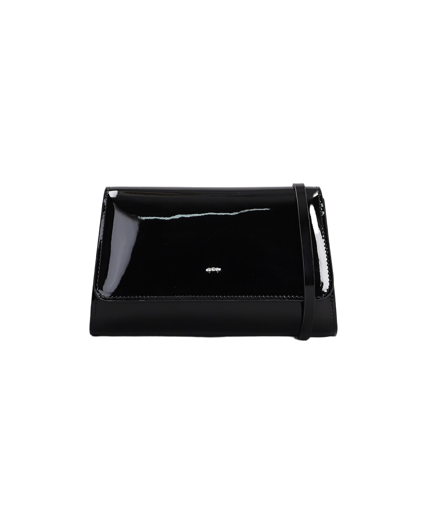Cleopatra Clutch In Black Patent Leather - 1