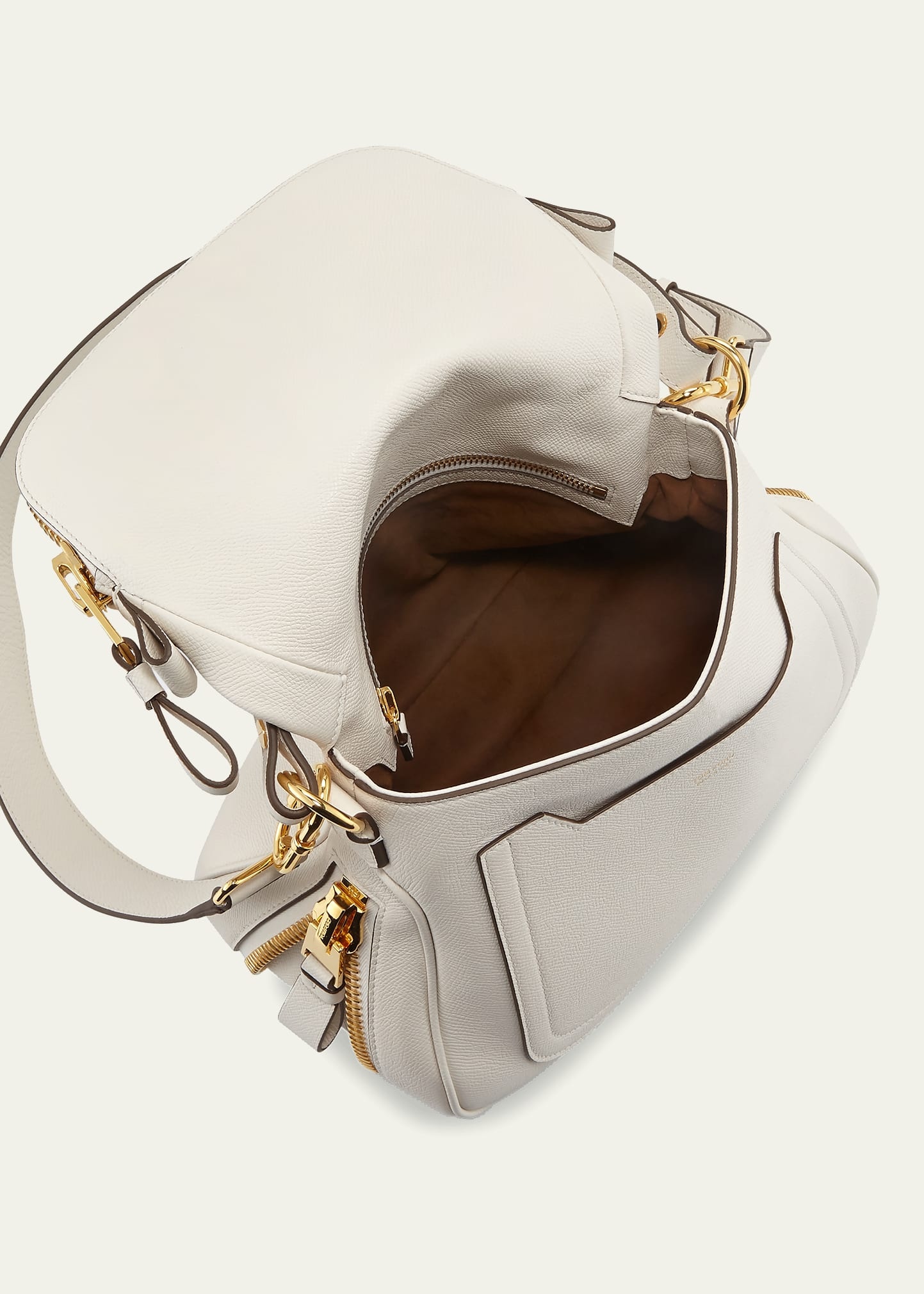 Jennifer Medium Grained Leather Shoulder Bag - 4