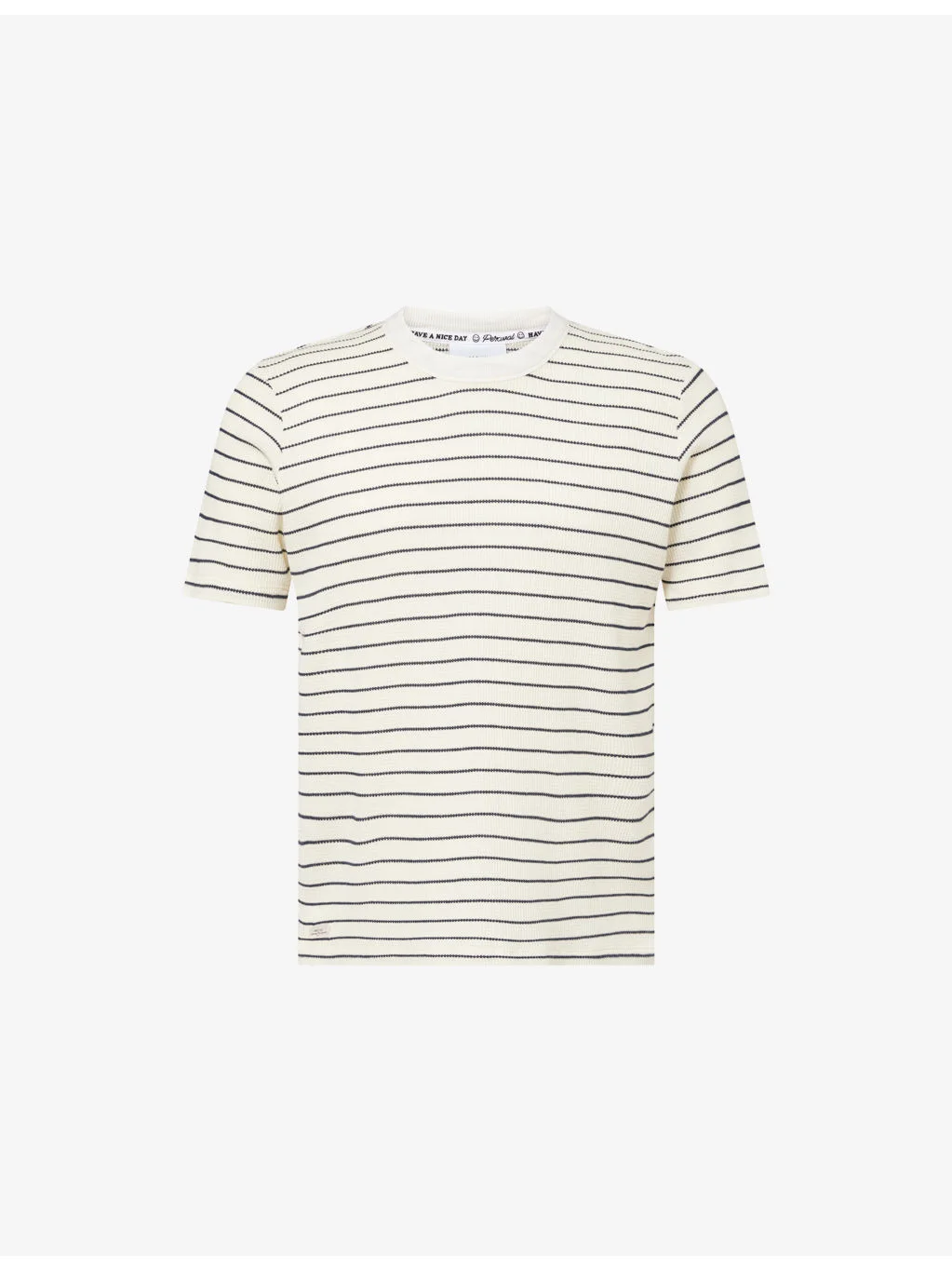 Ernie Waffle Cotton-Jersey T-Shirt - 1