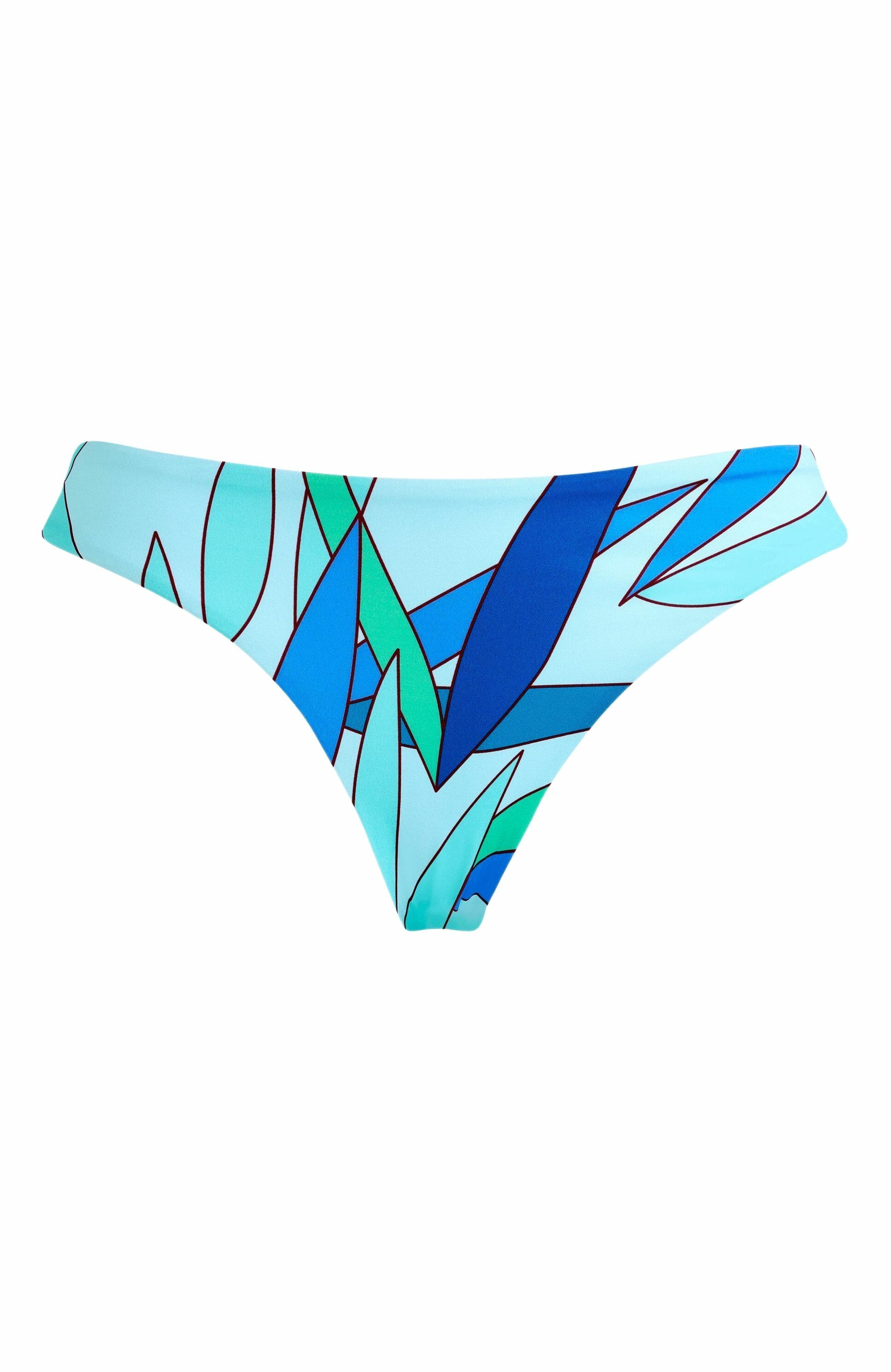 Vilebrequin Women's Madrague Midi Brief Bikini Bottom in Thalassa at Nordstrom - 2
