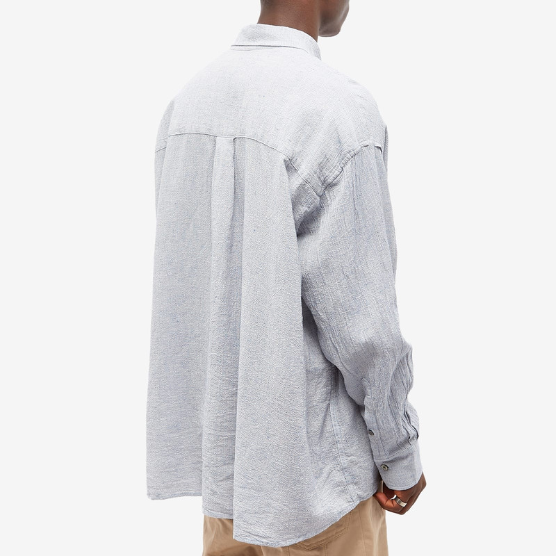 Our Legacy Seersucker Borrowed Button Down Shirt 3