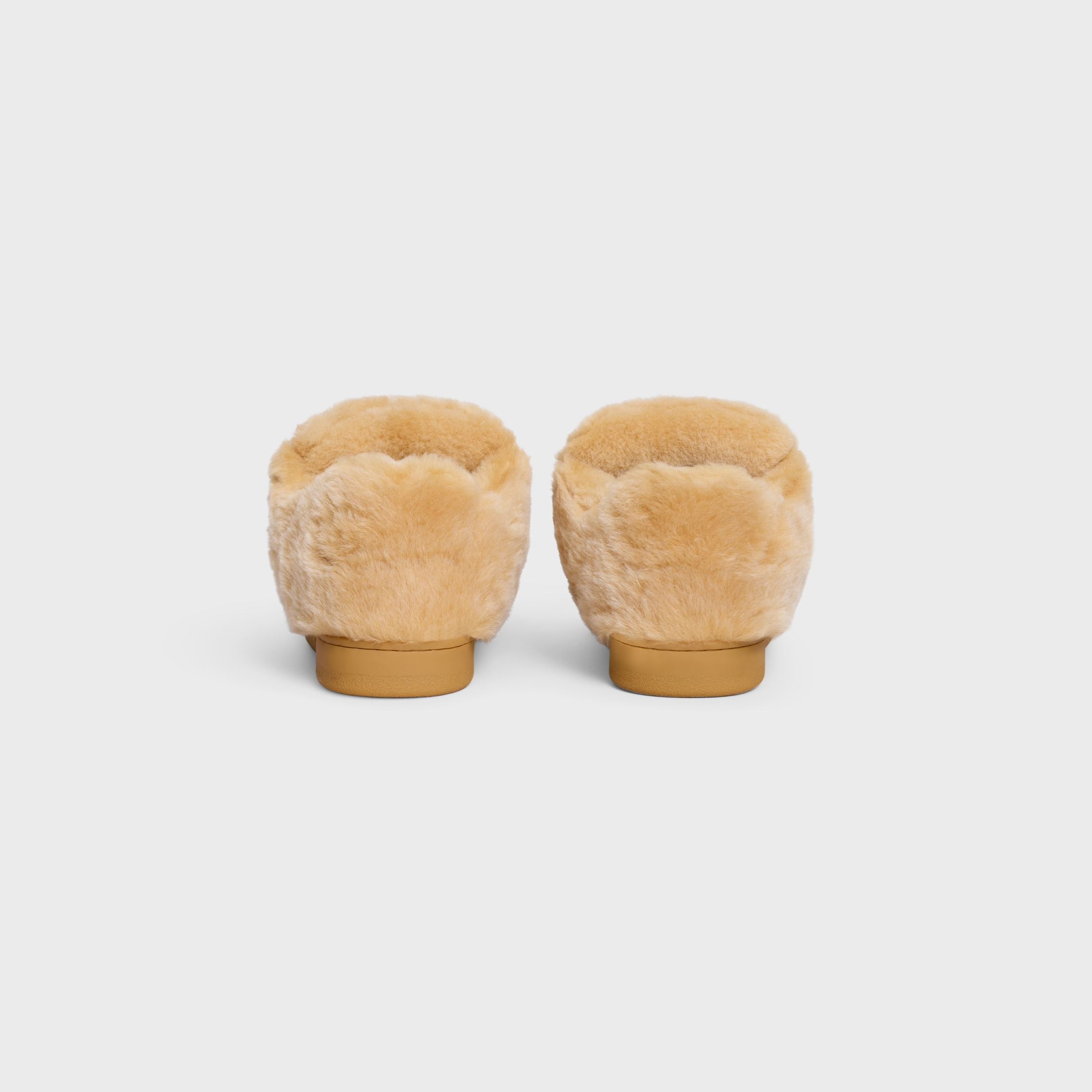 CELINE HUNTINGTON LOW TOP SNEAKER in SHEARLING - 3