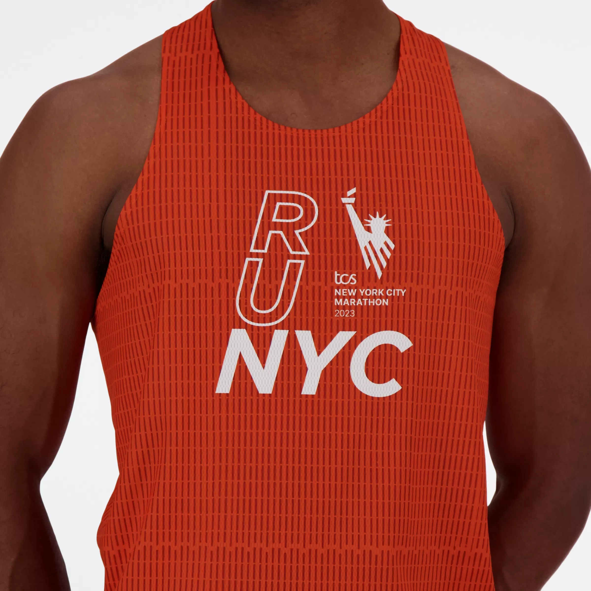 NYC Marathon Printed Singlet - 4